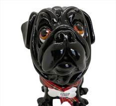Little Paws Black Pug Precious Dog Figurine Sculpted Pet 336-LP-PREC 3.9" High