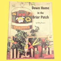 Tole Painting Book: By Betty Bowers Down Home In The Briar Patch Vtg 90s Easter - £6.20 GBP
