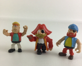 Boley Pirates Adventure Island Action Figure Lot Peg Leg Pete Crew Vintage Toy - $14.80