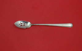 Embassy Scroll by Lunt Sterling Silver Olive Spoon Pierced Long 7 1/8&quot; Custom - £61.74 GBP
