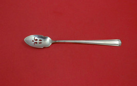 Embassy Scroll by Lunt Sterling Silver Olive Spoon Pierced Long 7 1/8&quot; Custom - £60.50 GBP