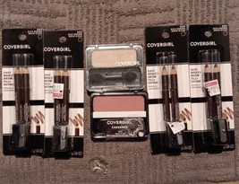 6 Pc Makeup CoverGirl Eye Enhancer Blush &amp; Pencils (MK10/6) - £19.44 GBP