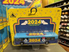 Disney Parks 2024 Diecast Toy Bus NEW image 2