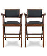 Athena Mid-Century Modern Counter Chairs (Set of 2) - $235.99