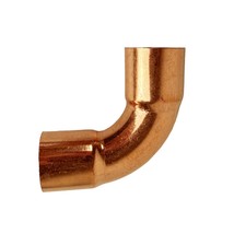 7/8&quot; C x C 90° Degree Long Radius Copper Pipe Reducing Elbow Fitting - $7.87