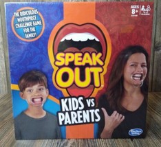 Speak Out Kids Vs Parents Game Family Fun Game Night Party 4-10 Players Hasbro - $9.85