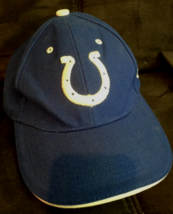 Indianapolis Colts hat , blue with white logo adjustable back - $5.20