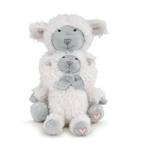 Nat and Jules Ewe and Me Plush Lambs 2 holding each other Sheep   - £14.14 GBP