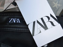 ZARA Men&#39;s Jeans Vegan Leather 32 34 US / 48 50 Italy ZA02 T2P - £28.86 GBP