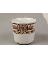 J &amp; G Meakin Americana Ironstone Brown Tea Cup Coffee Mug - $7.22 CAD