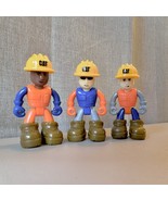 Lot of # 3 Construction Workers Toy State Caterpillar CAT  Replacement F... - $17.64 CAD