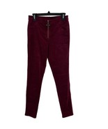 Killstar Pant Large Burgundy Velvet Pants Large New - $37.61