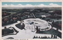 Arlington Virginia VA Memorial Amphitheatre National Cemetery Postcard C09 - £2.35 GBP