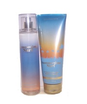 Bath &amp; Body Works Summertime Surf 2 Piece Set - Body Cream &amp; Fragrance Mist - £23.11 GBP