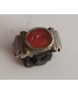 Fine Ancient Roman Silver Ring With Carnelian Depicting Hare 200-400 ad - £197.72 GBP