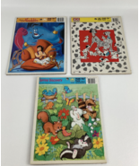 Disney Frame Tray Puzzles Aladdin 101 Dalmatians Spring Discovery Vintag... - $47.32 CAD