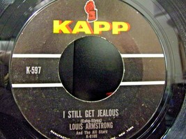 Louis Armstrong-I Still Get Jealous / Someday-45rpm-1964-VG - £4.78 GBP