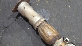 03-06 INFINITI FX45 FX35 G35X AWD FRONT EXHAUST Y PIPE 75927 image 8