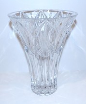 EXQUISITE LARGE WATERFORD CRYSTAL BEAUTIFULLY CUT FLARED 10&quot; VASE - $161.16