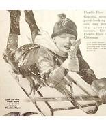 1923 Flexible Flyer Sled Christmas Advertisement S.L. Allen Ephemera 7 x... - $19.99