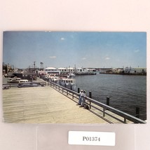 Harbor at Crisfield MD 1980s Postcard Seafood Capital of the World Unposted - $147.23 MXN