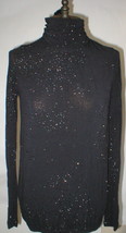 New Womens Designer Italy Adele Fado Embellished Sweater Top NWT 1 XS Wool Black - £739.23 GBP