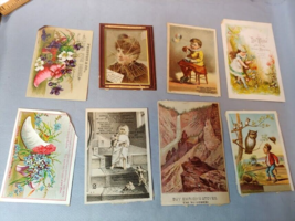 Victorian Trade Card Lot 1880s 1890s From Scrap Book - £11.13 GBP