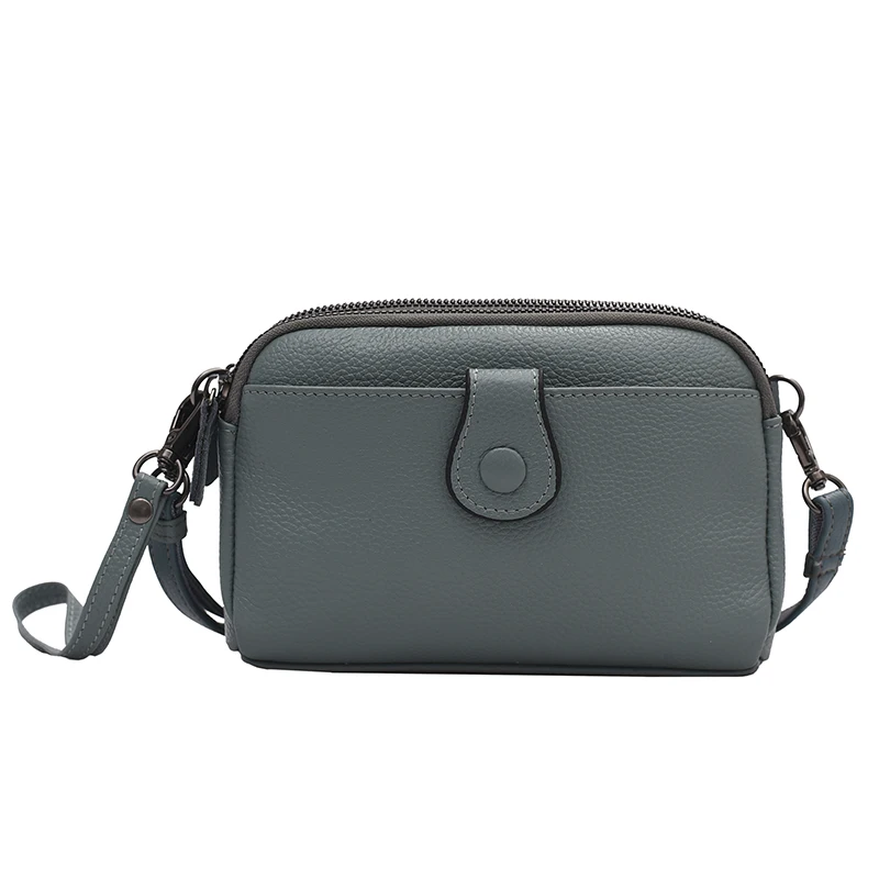 Leather Small Ladies Crossbody Bag Female Casual  Bag For Women Designers  Handb - $63.88