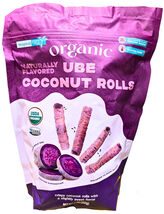 Tropical Fields Organic Coconut Rolls Ube Flavor 11 Ounce EXP 03/2027 - $17.90