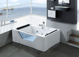 Whirlpool bathtub hydrotherapy 2 persons and 8 water jets Hot tub 67" - Linda - $3,599.00