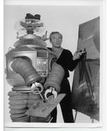 LOST IN SPACE TV    DR SMITH & THE ROBOT PAINTING  8X10  PHOTO - $10.00