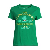 Wound Up Juniors St. Patrick’s Day Club &#39;Leprechauns&#39; Graphic Tee, Green Size XS - £12.92 GBP