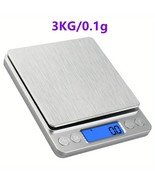 Digital Kitchen Scale 6.6 lb x 0.1oz - 3 kg x 0.1g Professional, High pr... - $21.93 CAD
