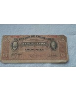 W.A. Snake King Brownsville, Tex. Veinte Pesos, 20 pesos bill 1915, Chih... - £199.62 GBP