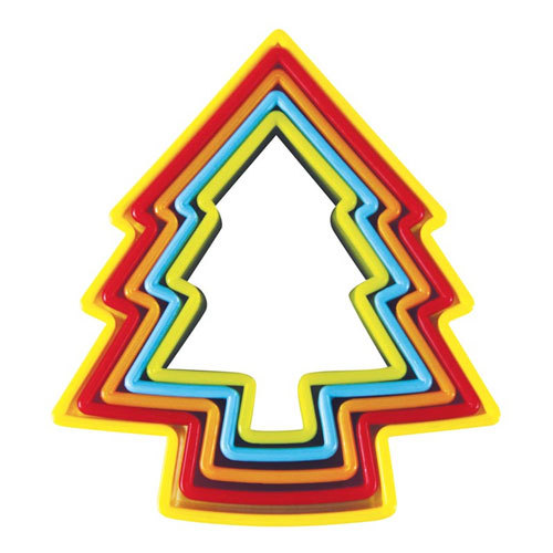 Avanti Cookies Cutters (Set of 5) - Christmas Tree - $18.53
