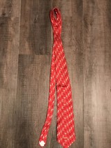 RM Sport Olympic Games Collection Necktie Atlanta 1996 Red - $179.88 MXN