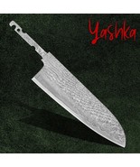 Santoku Knife Blank DIY Custom Chef Knife Billet Kitchen Cutting Tool Cu... - $38.30