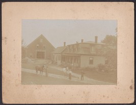 James M. Jackson Farm House Cabinet Photo - Madison, New Hampshire (1900) - £15.75 GBP