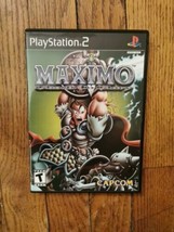 Maximo: Ghosts to Glory (Playstation 2, 2002) Preowned FREE SHIPPING - $17.32