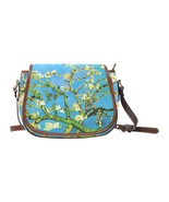 Almond Branches in Bloom Van Gogh Waterproof Fabric Saddle Bag - $57.05 CAD