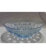 Indiana Windsor Cornflower Blue Diamond Cut Hexagon Button Crystal Glass... - $23.00 CAD