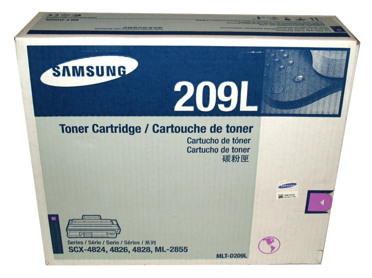 NEW Genuine Samsung 209L OEM Black Toner Cartridge for SCX-4824/26/28, M... - $27.50