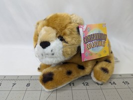 Wildlife Artists Cheetah Plush Conservation 2002 7 Inch Stuffed Animal Toy - £7.68 GBP