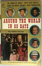 AROUND THE WORLD IN 80 DAYS by Jules Verne (1956) Avon illustrated movie pb 1st - £9.45 GBP