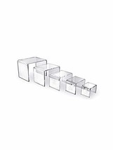 Only Hangers Set of (5) Acrylic Display Risers - £30.13 GBP