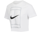 Nike Court Heritage Dri-Fit Cropped Top Women&#39;s Tennis Top Asia-Fit FQ66... - $54.81