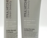 Paul Mitchell Clean Beauty Scalp Therapy Shampoo &amp; Conditioner 8.5 oz Duo - $39.55