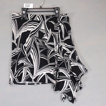 Banana Republic Skirt, Asymmetrical Short, Black &amp; White Art Deco Design... - £14.98 GBP