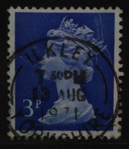 Vintage Stamps British Great Britain England 3 P Pence Elizabeth Stamp #2 X1 B1 - £1.37 GBP