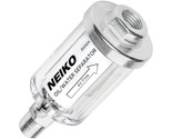 NEIKO 30252A Water and Oil Separator for Air Line | 1/4&quot; NPT Inlet and O... - £17.25 GBP